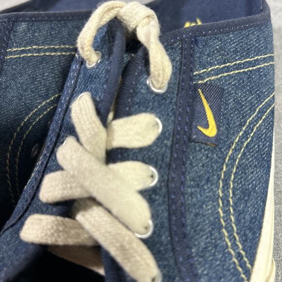 Nike Vintage 90s Y2K 9 Denim Slides Slip On Shoes Platform W 8.5 Havoc Mules - Picture 7 of 9